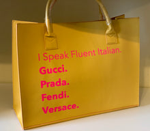 Load image into Gallery viewer, Modern Fluent Italian Tote
